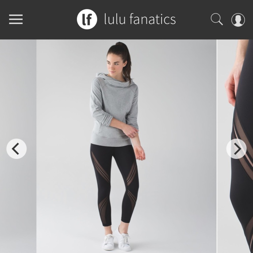 BIG SALE Lululemon High Times Metta Mesh Luxtreme